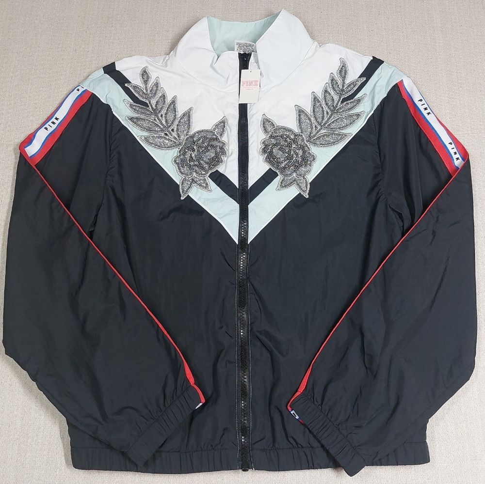 Victorias Secret Pink Jacket Size XS Windbreaker NEW